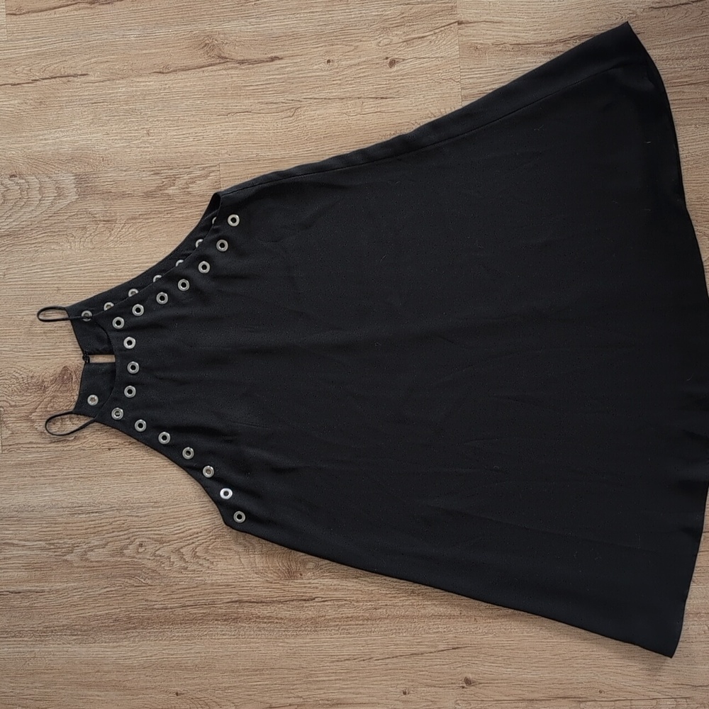 Lulus size small metal studded shift dreas